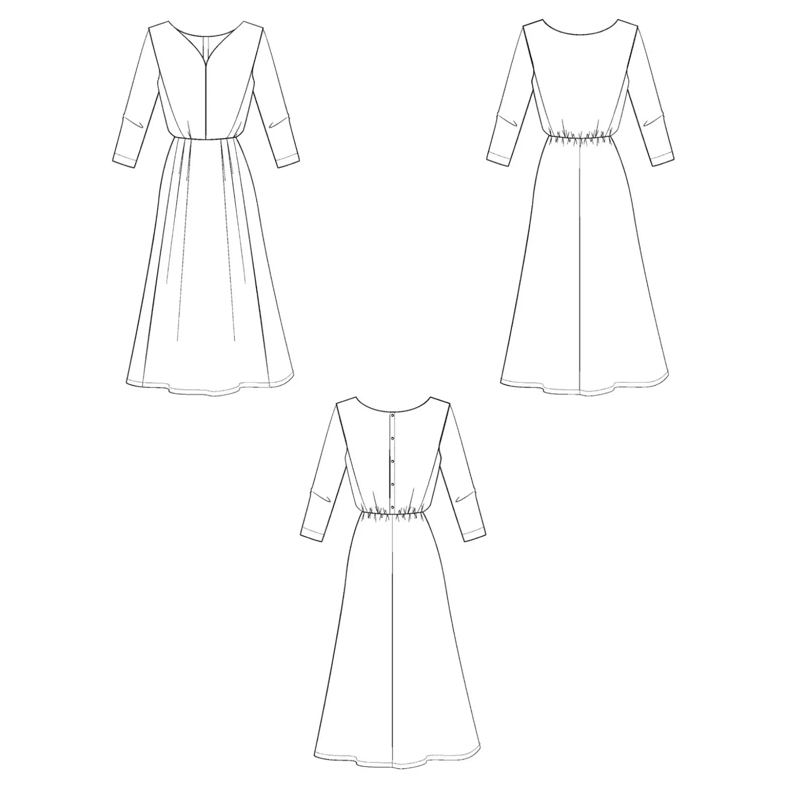 Patron Robe Maison Fauve - Notte