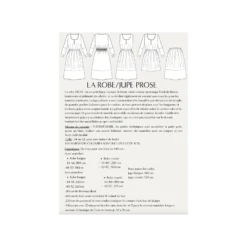 Patron Robe Maison Fauve - Prose