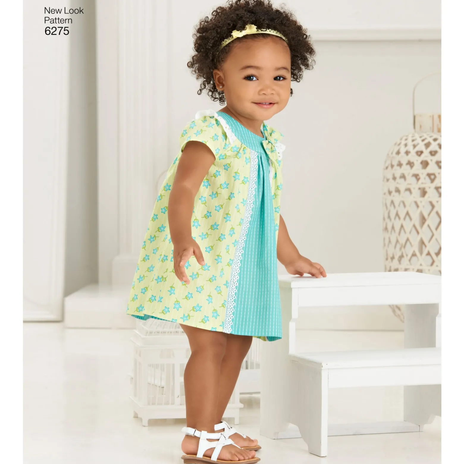 Patron Robe à Manches Courtes Bébé - New Look 6275