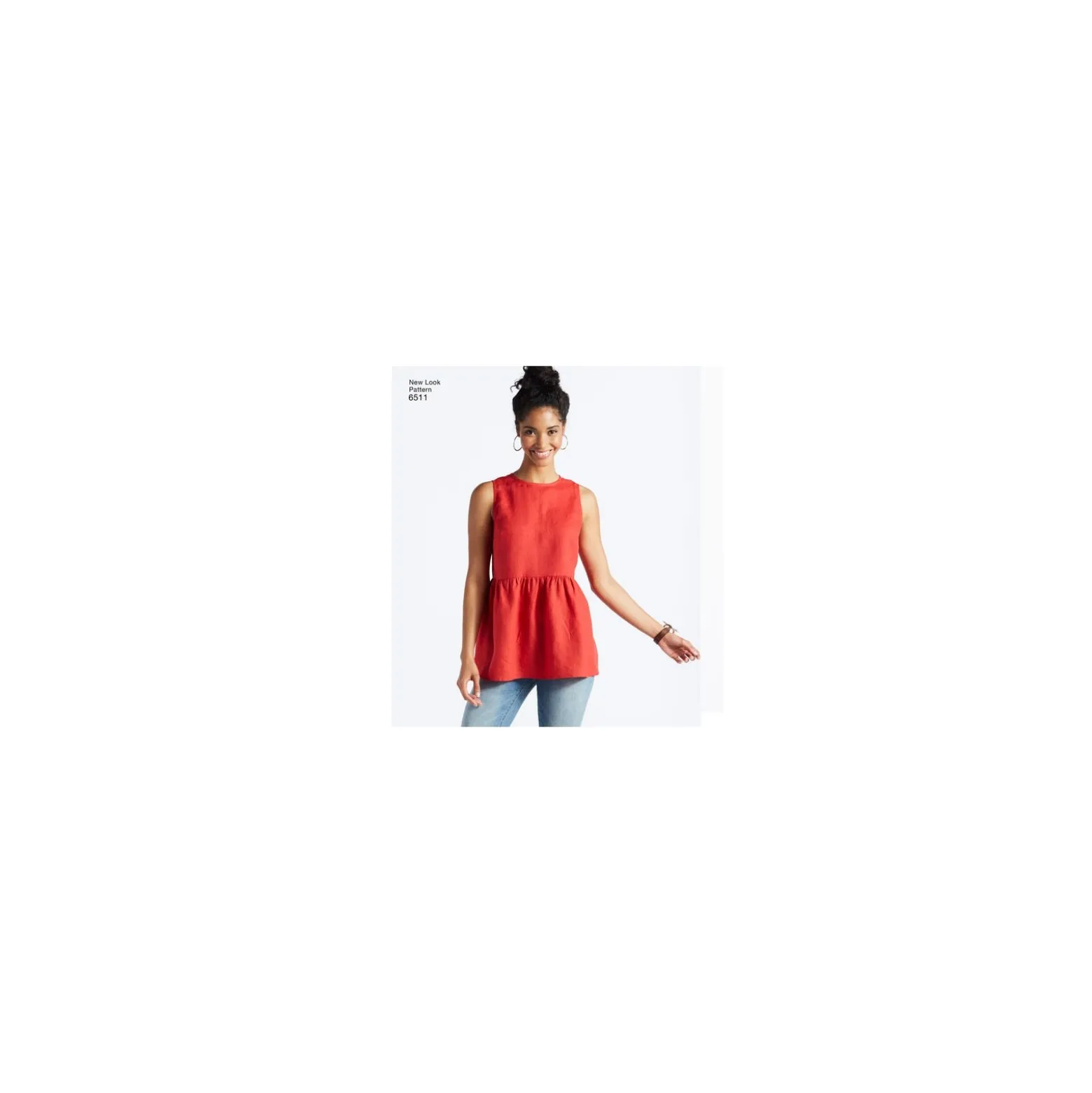 Patron Robe Plissée Femme - New Look 6511