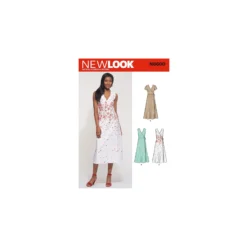 Patron Robe Portefeuille Femme - New Look 6600