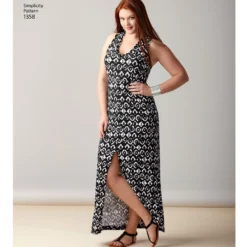Patron Robe sans manche Femme - Simplicity n°1358