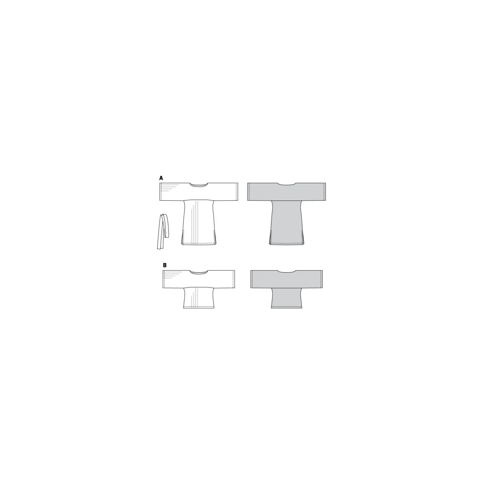 Patron Robe Top Femme Burda N°6345