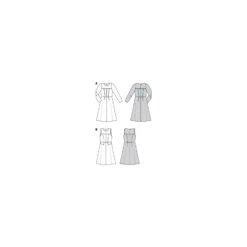 Patron robe trapèze Femme - Burda n°6099