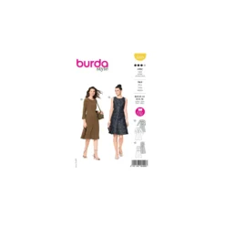 Patron robe trapèze Femme - Burda n°6099