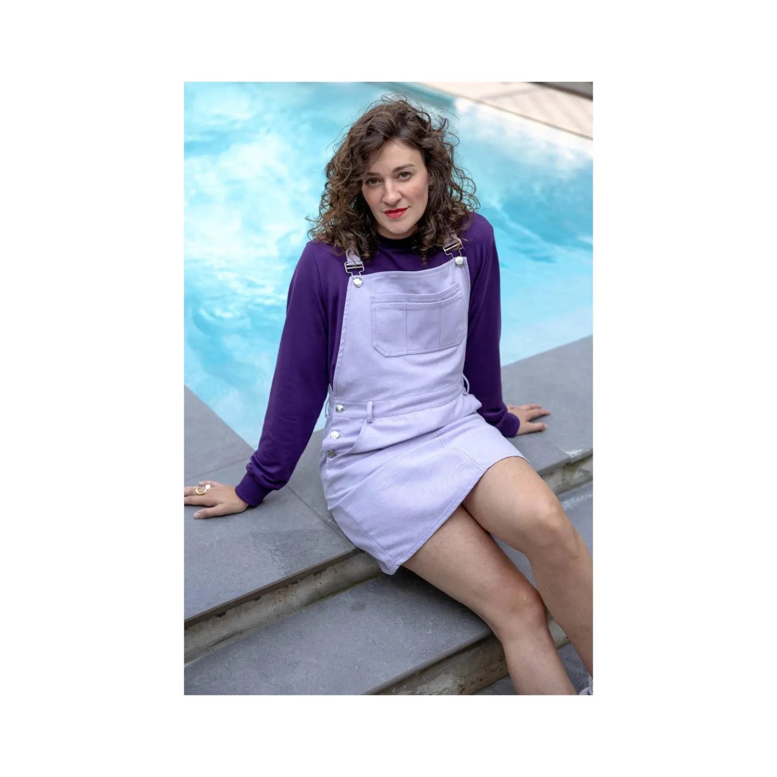 Patron Salopette robe I AM Patterns - I AM Crystal