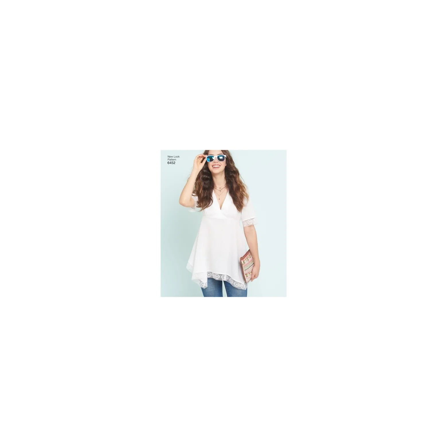 Patron Top Asymétrique Femme - New Look 6452