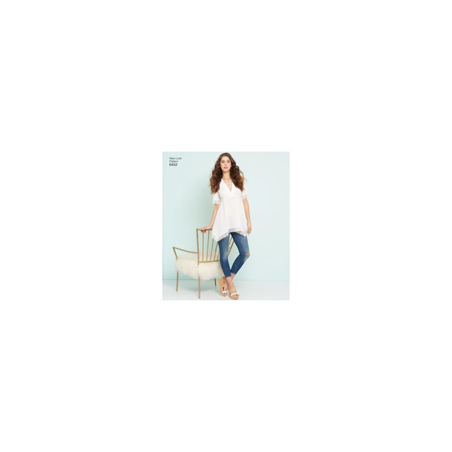 Patron Top Asymétrique Femme - New Look 6452