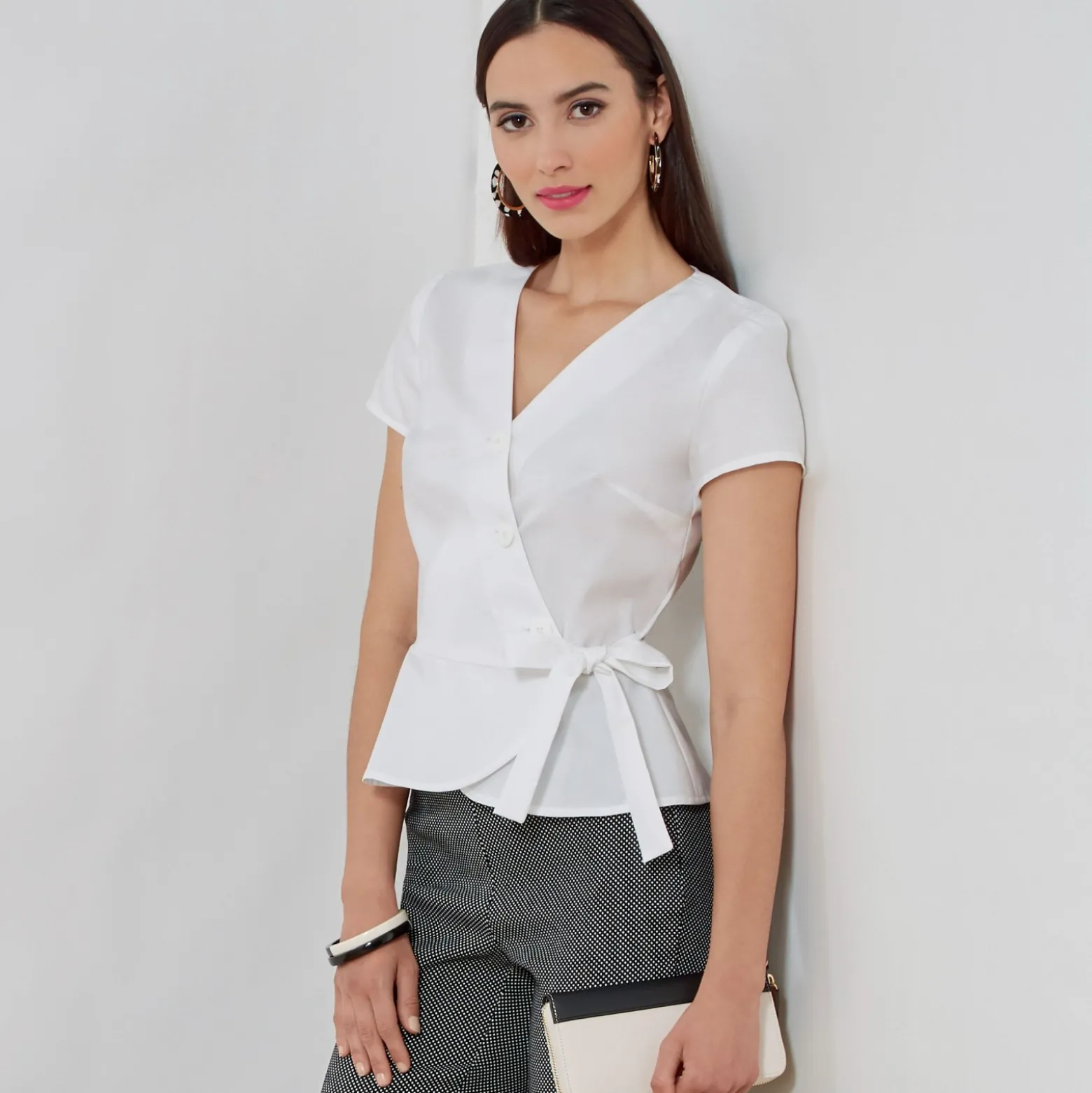 Patron Top cache coeur Femme - New Look 6700