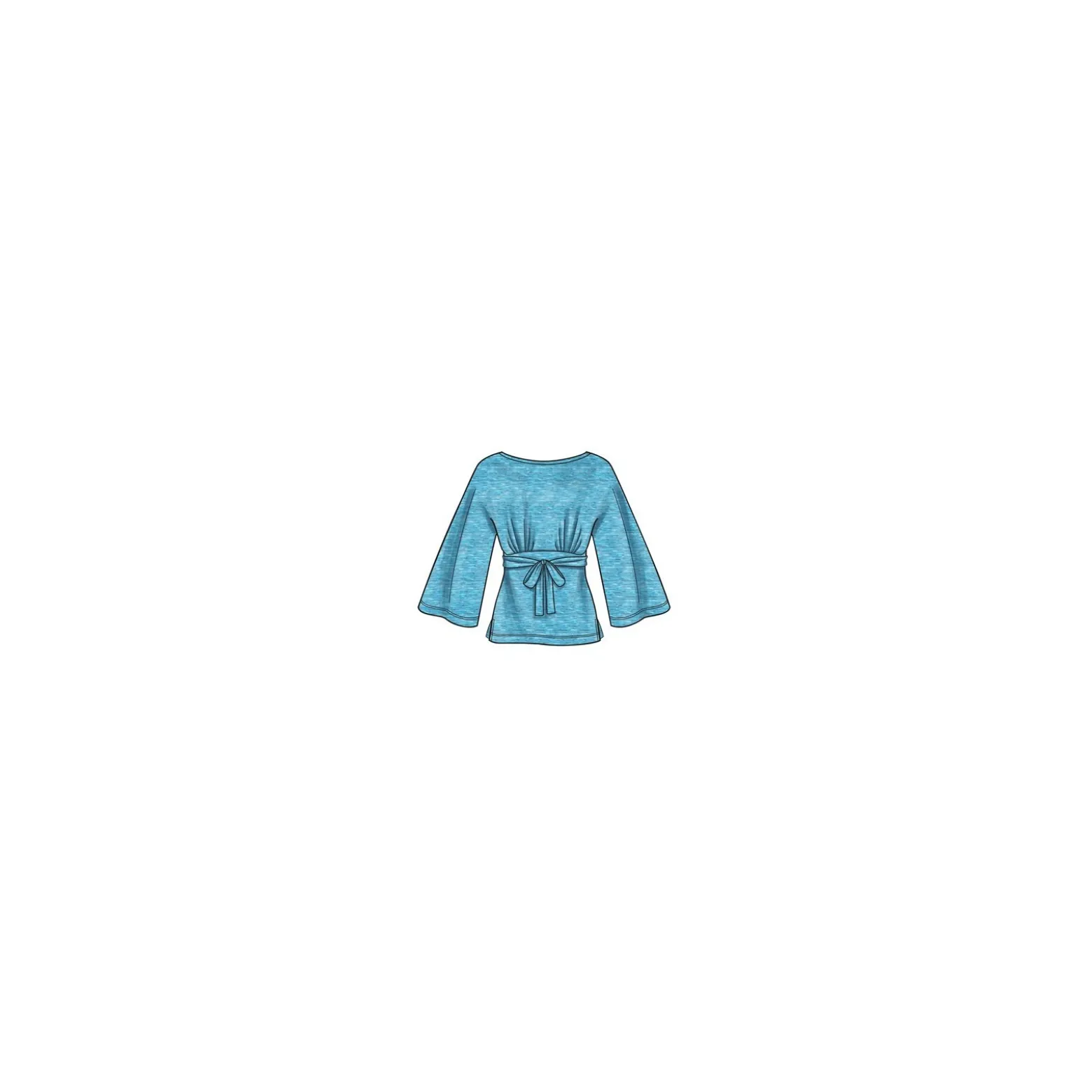 Patron Top Ceinturé Femme - New Look 6638