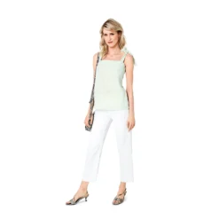 Patron top et robe à bretelles Femme - Burda n°6121