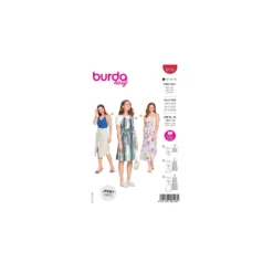 Patron top et robe croisés Femme - Burda n°6118