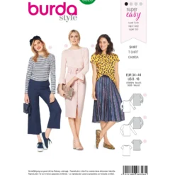 Patron Top Femme Burda N°6328