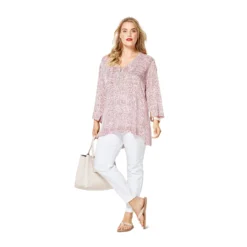 Patron Top Femme Grande Taille Burda N°6306