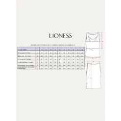 Patron Top Maison Fauve - Lioness