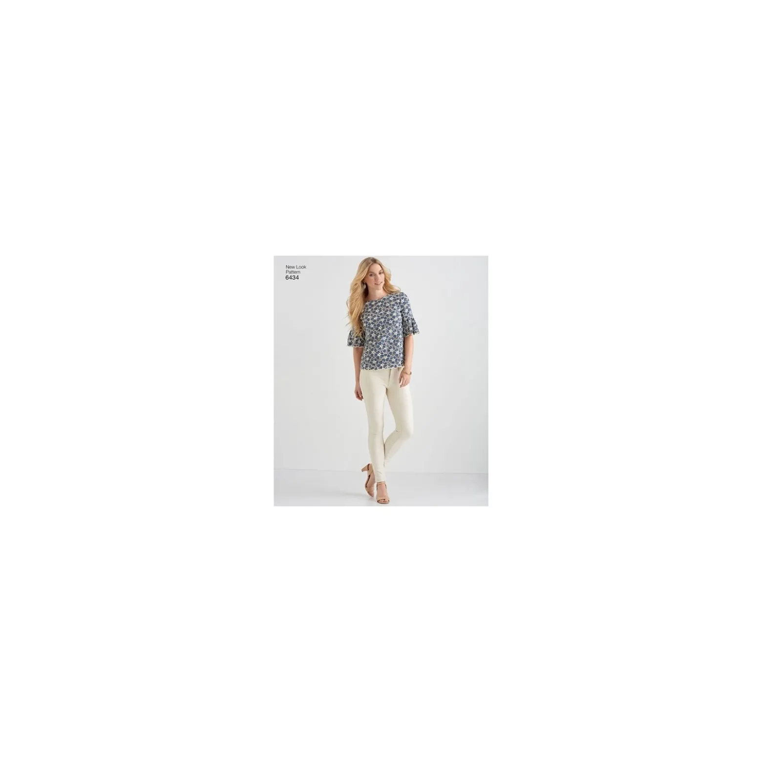 Patron Top à Volants Femme - New Look 6434