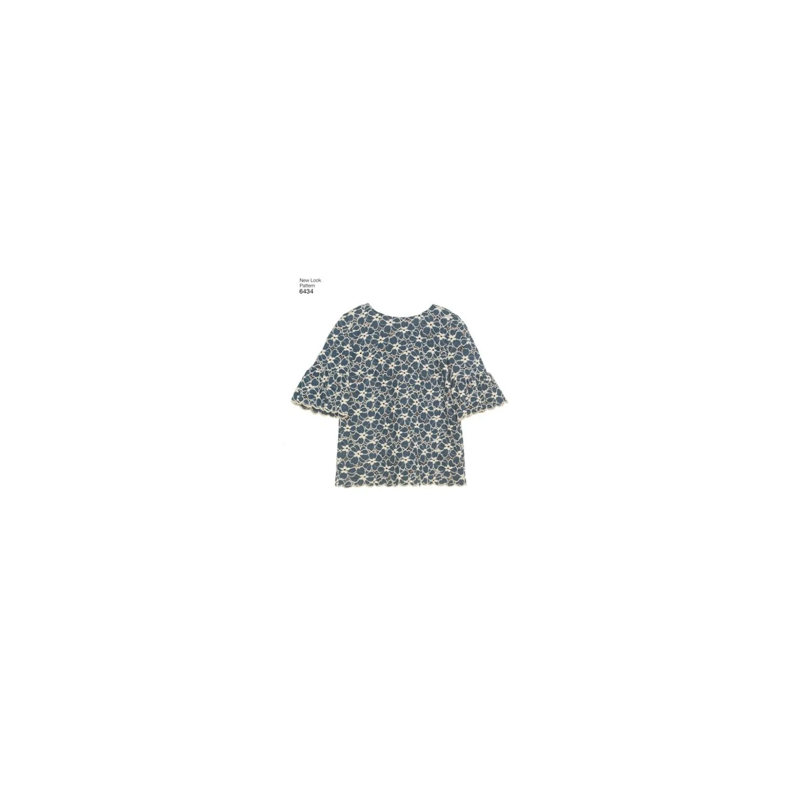 Patron Top à Volants Femme - New Look 6434