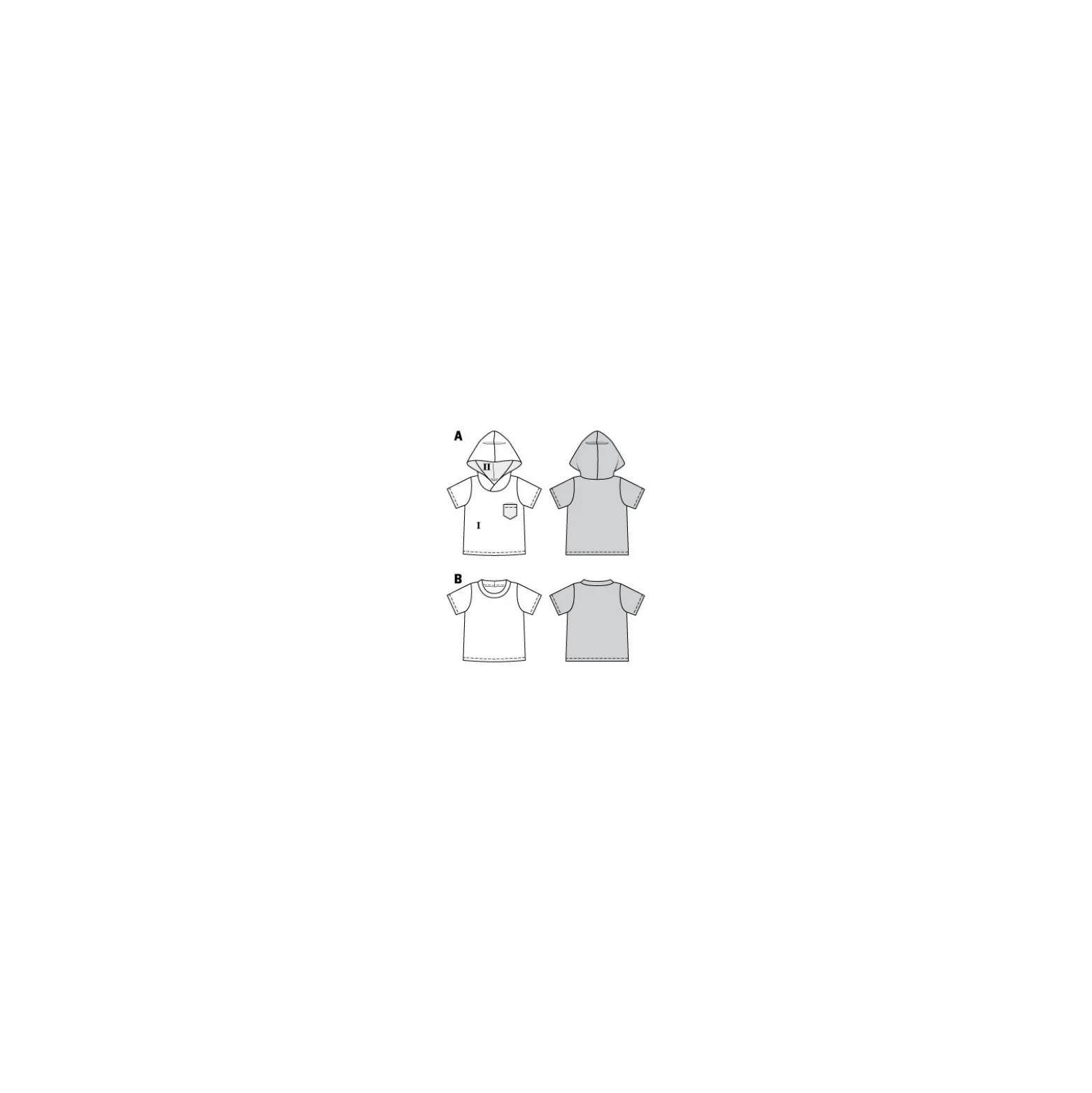 Patron t-shirt enfant - Burda n°9283