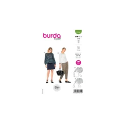 Patron t-shirt manches longues Femme - Burda n°6144