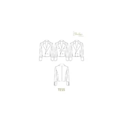 Patron Veste Clématisse Pattern - Tess