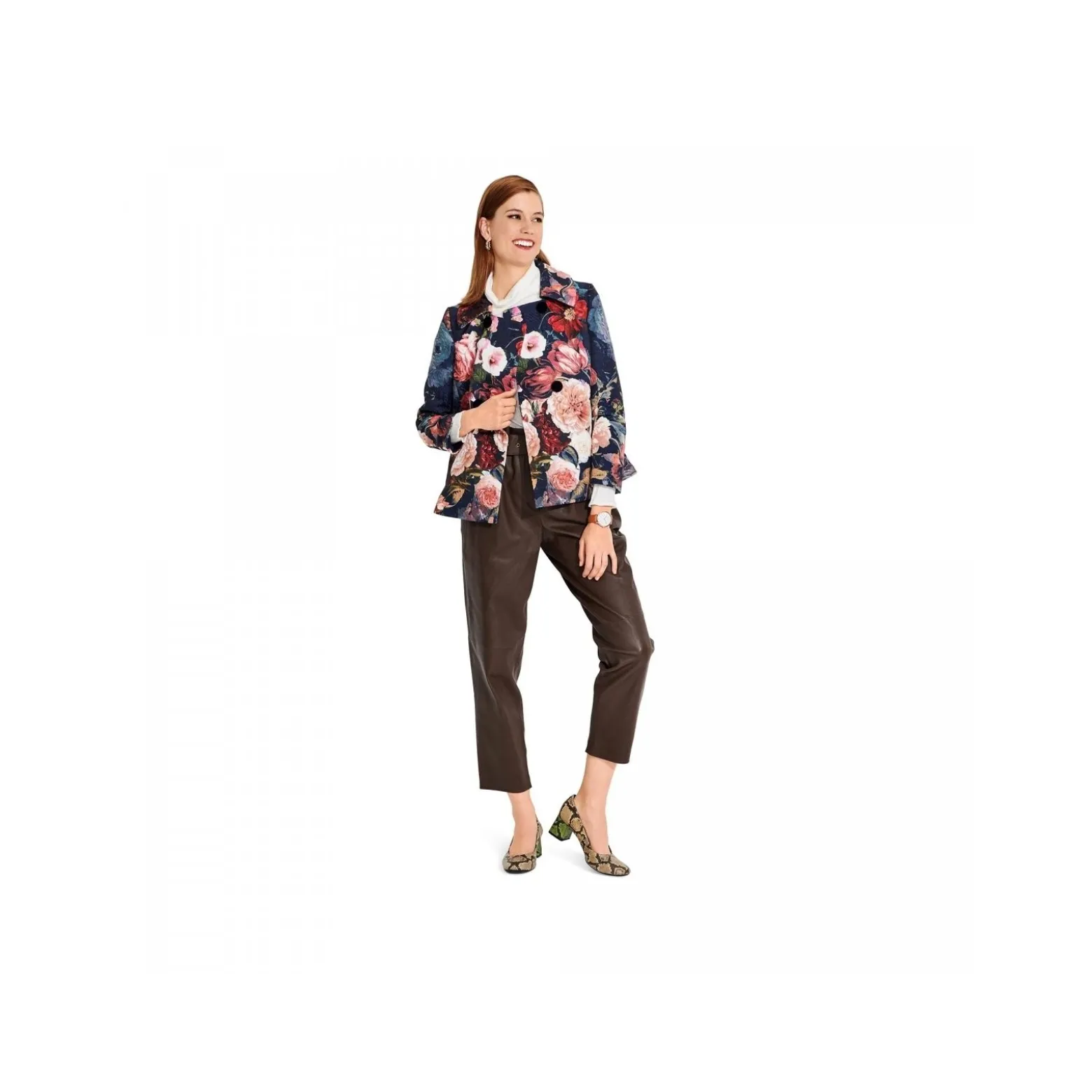 Patron veste et manteau double boutonnage Femme - Burda n°6092