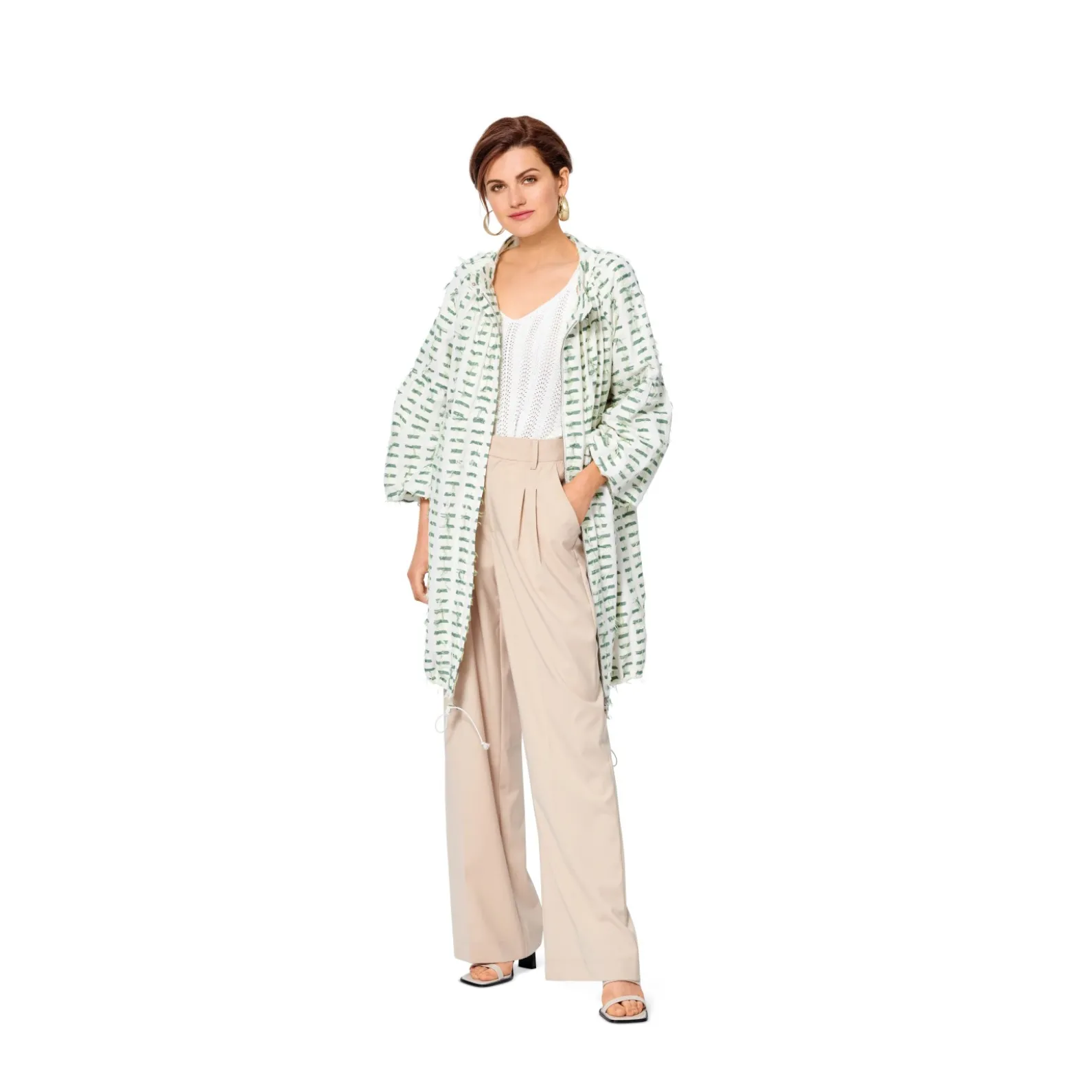 Patron veste femme - Burda n°6022