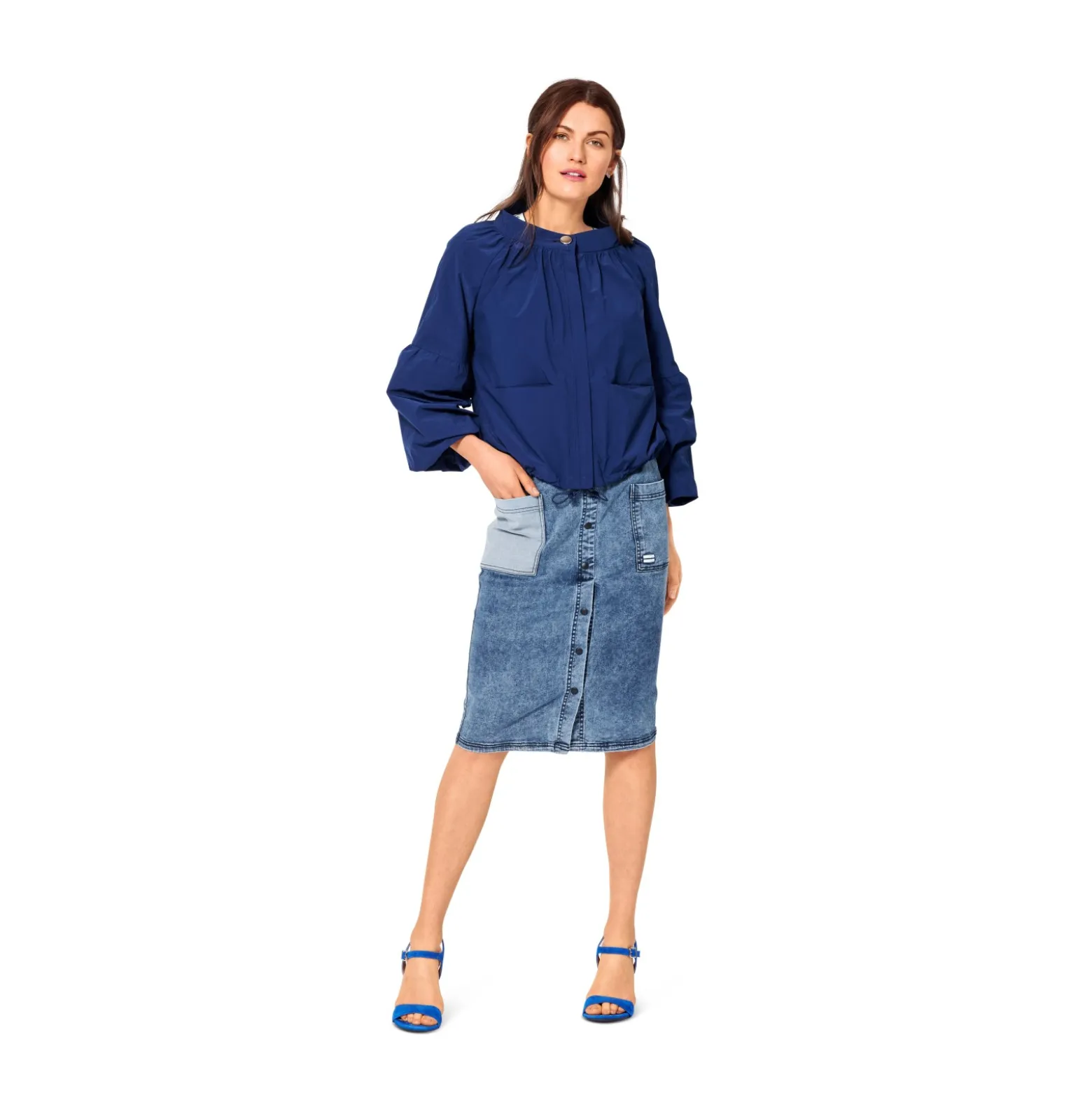 Patron veste femme - Burda n°6022