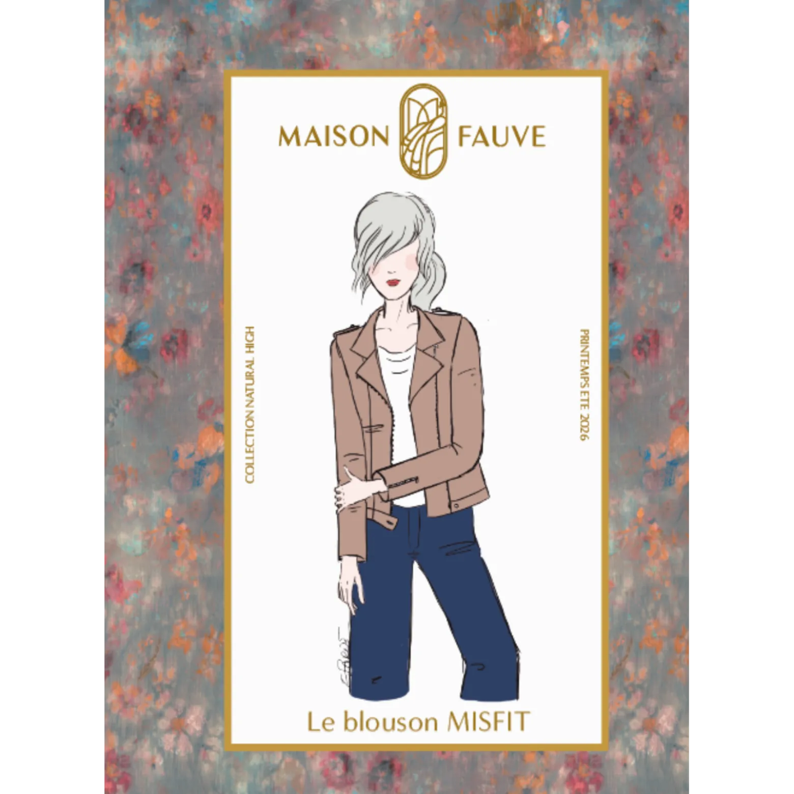 Patron Veste Perfecto Maison Fauve - Misfit