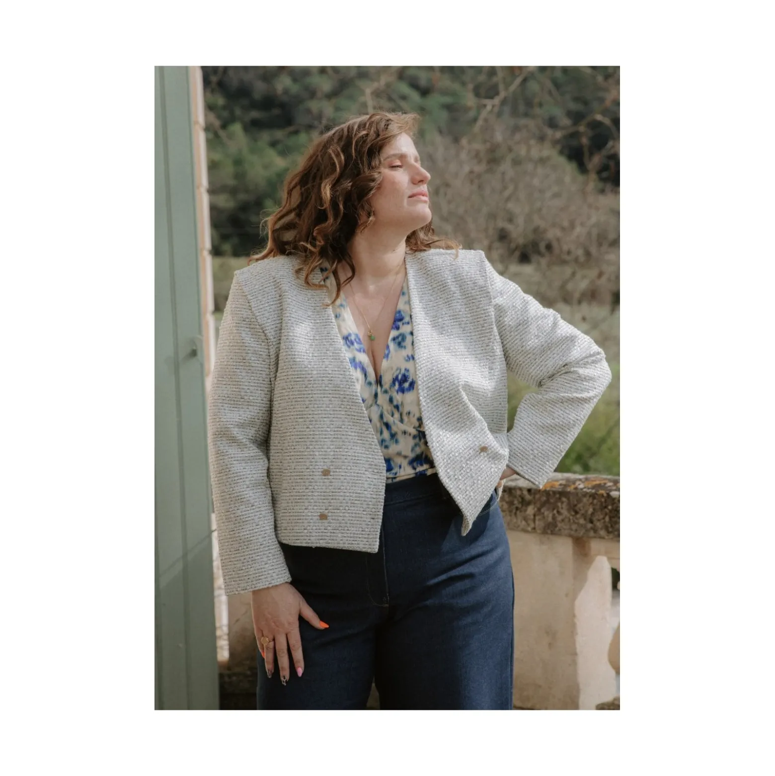 Patron Veste Spencer Maison Fauve - Damas