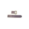 Patte cuir avec coulissant Prown