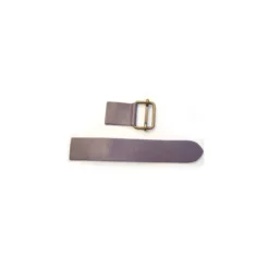 Patte cuir avec coulissant Prown