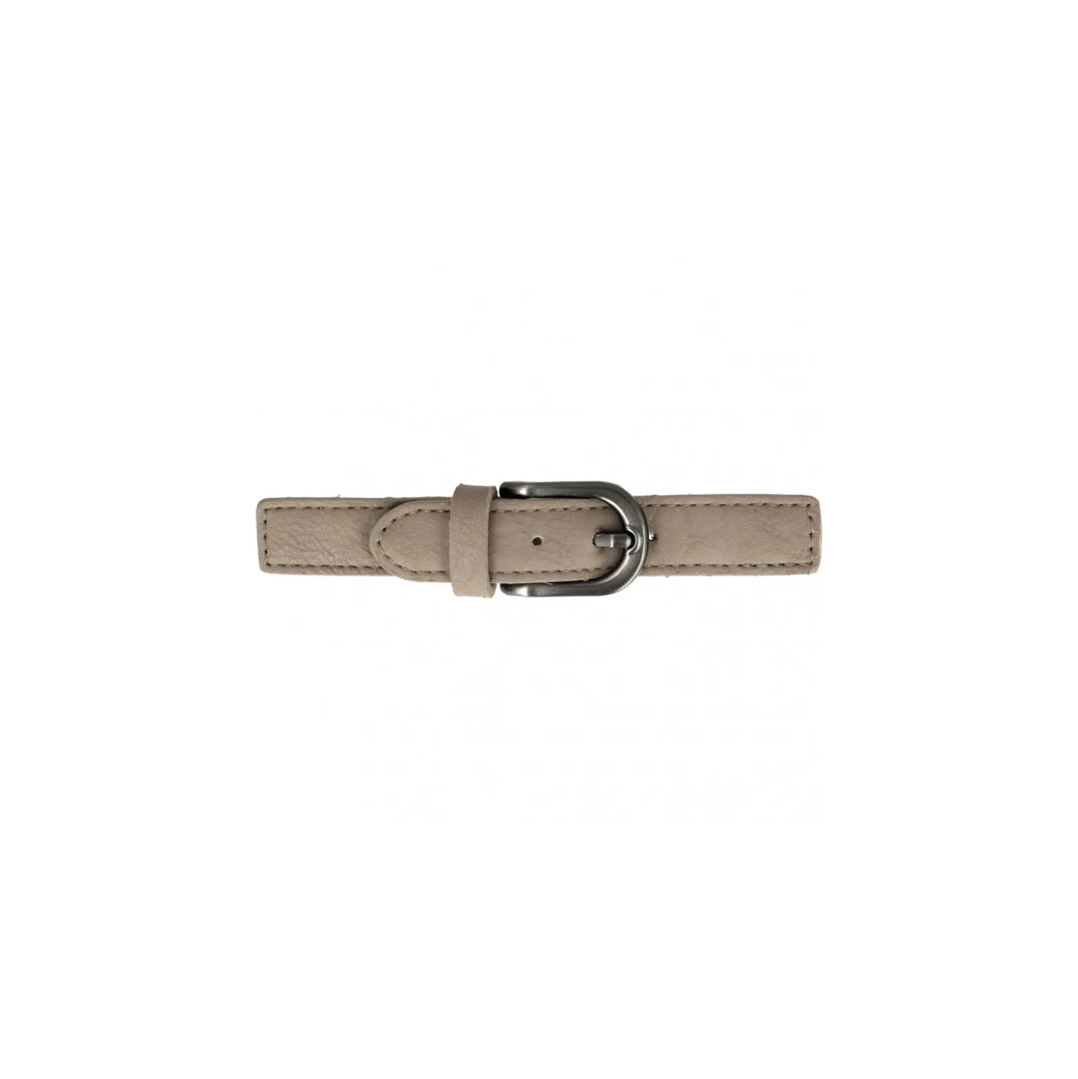 Patte Kilt Simili Cuir Boucle Métal Enola - Argile