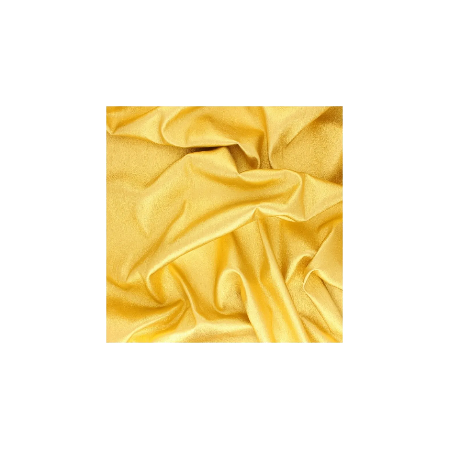 Peau Cuir Stretch Magisco Metal - Or/Beige