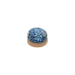 Pelote pour épingles de couture Hobby Gift Create - Collection fleurs bleues