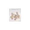 Perles en bois naturel - 15 mm (lot de 15)