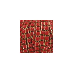 Petite chainette carré rouge x 50cm