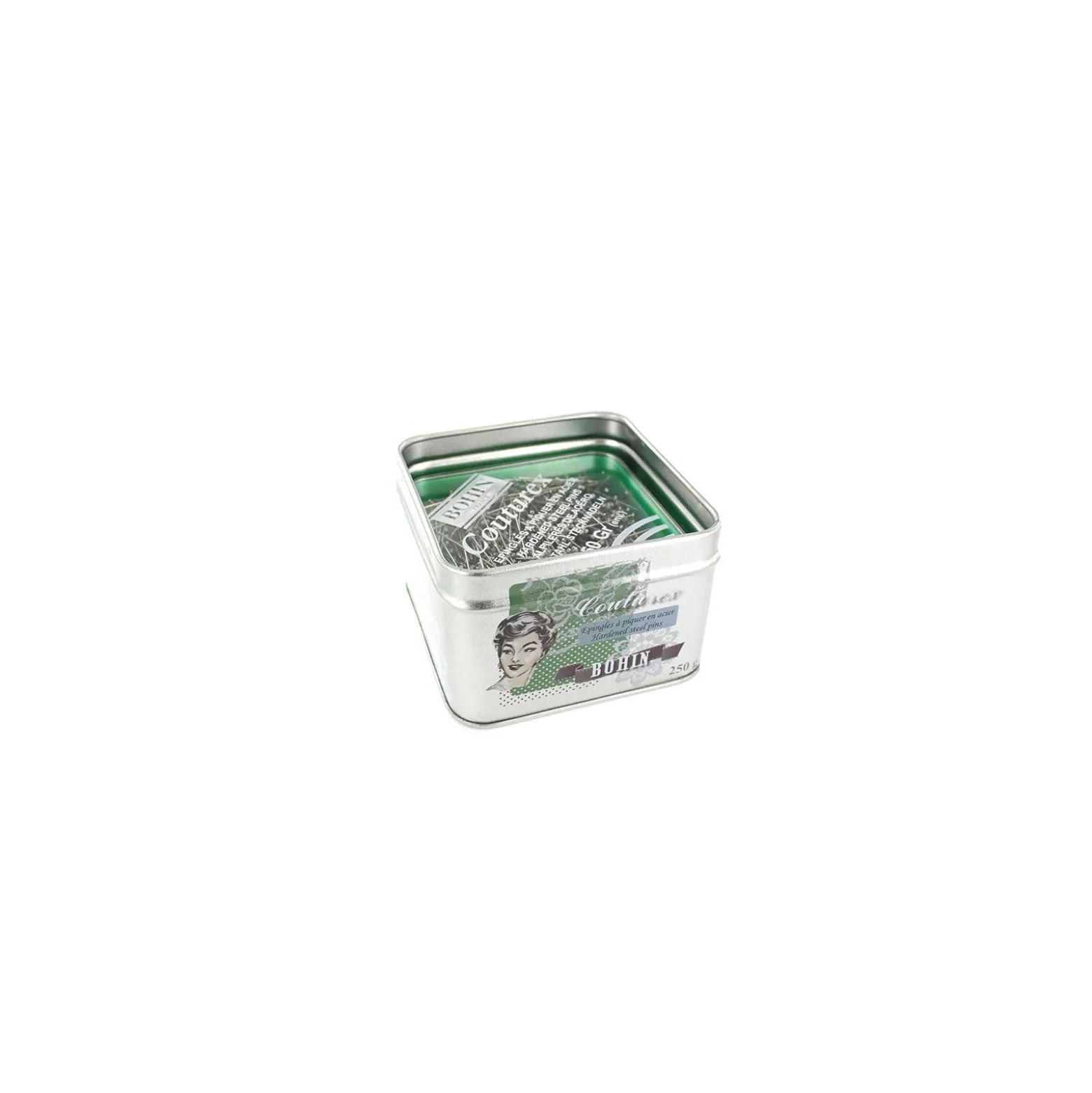 Épingles extra-fines Bohin - boîte 250 g