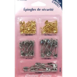 Épingles à nourrice - assortiment X100 - Couture loisirs