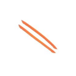 Poignées patte d'éléphant fluo orange