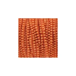 Rocailles verre sur fil Corail