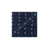 Ruban aspect gros grain Ancres & Etoiles - marine x 1 m