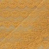 Ruban broderie sur tulle Marise - jaune moutarde x 50cm