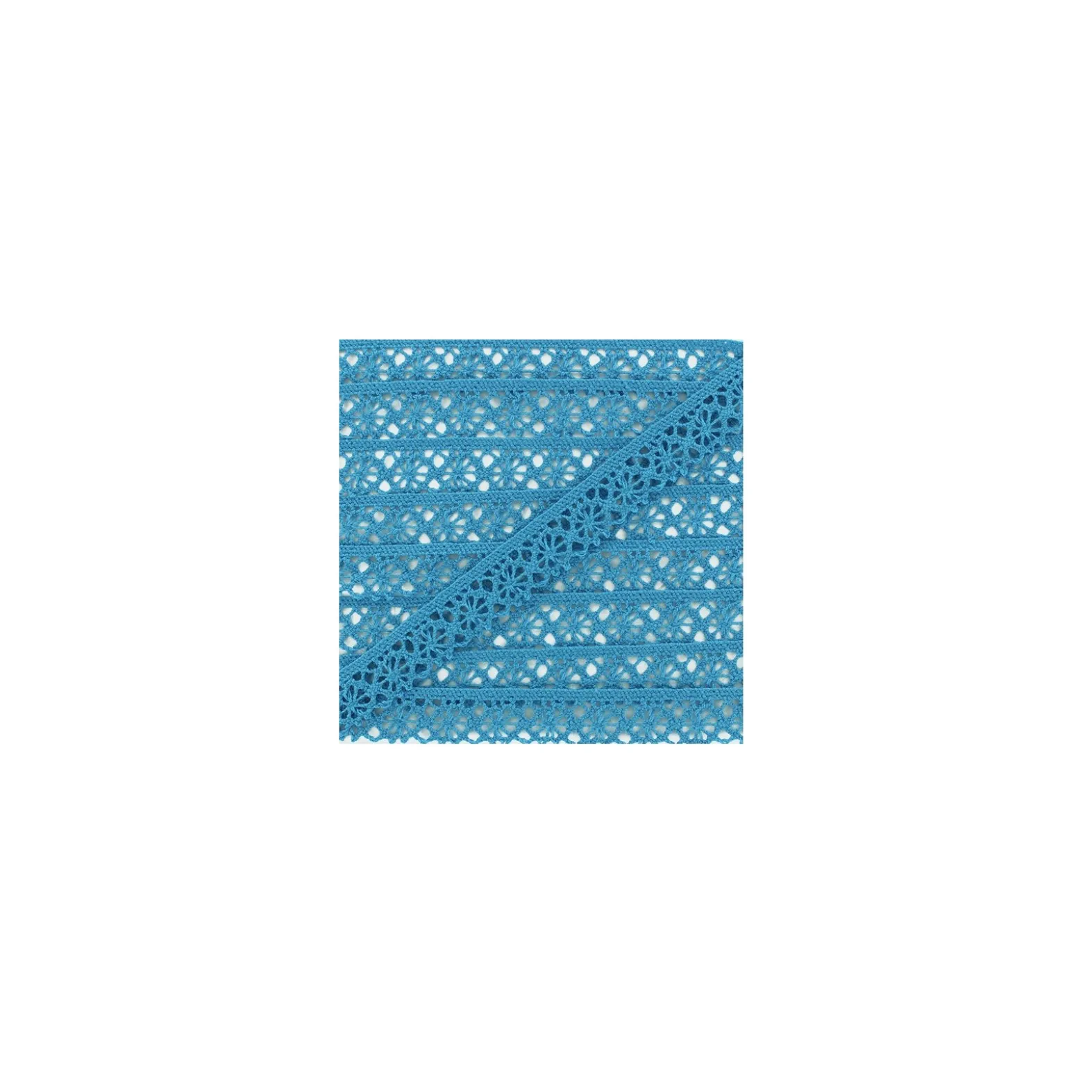 Ruban Dentelle Amélie 15 mm - Bleu