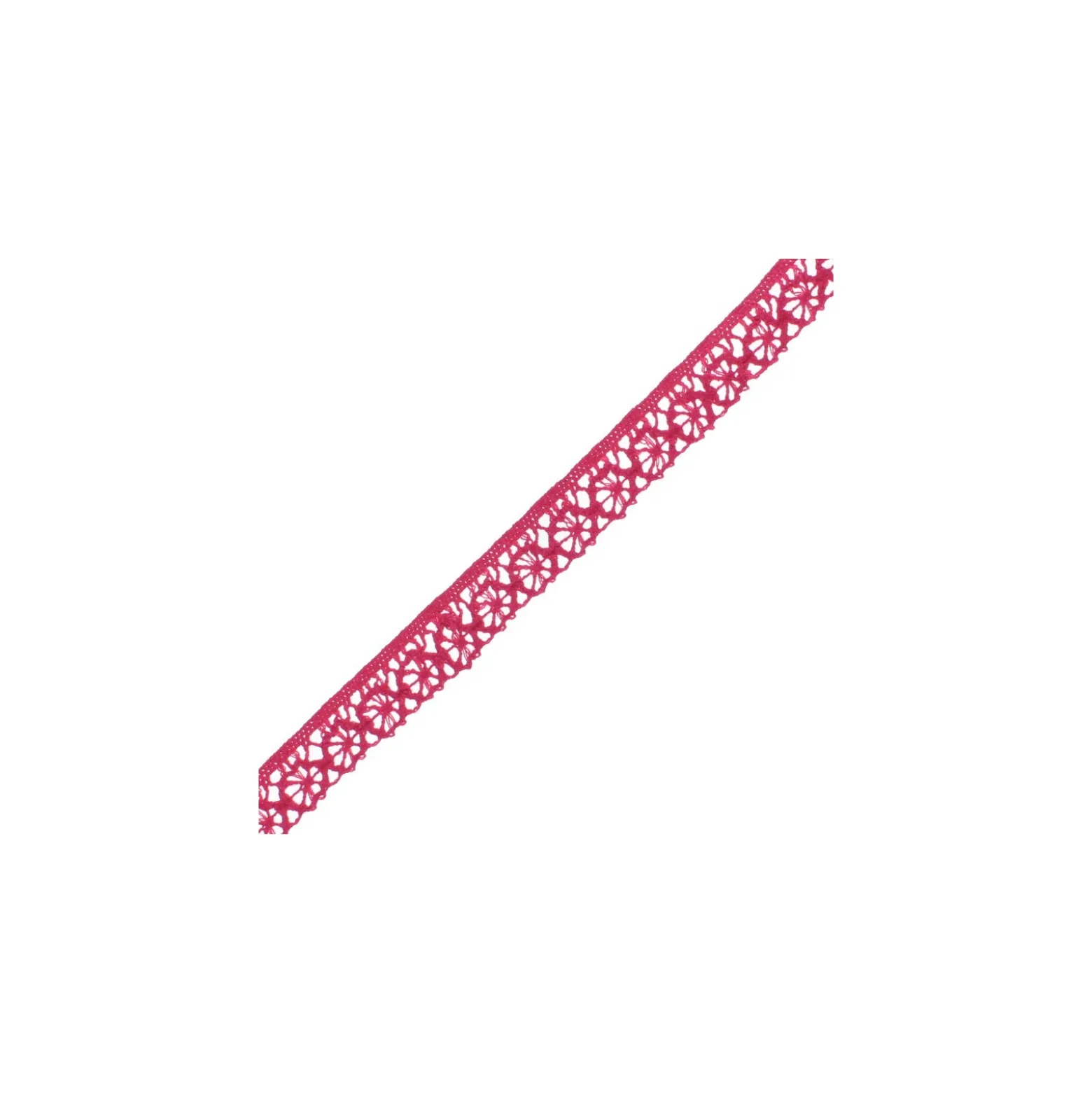 Ruban Dentelle Amélie 15 mm - Fuchsia