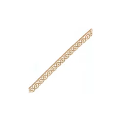 Ruban Dentelle Amélie 15 mm - Latte