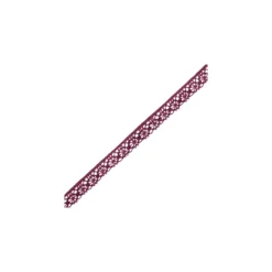 Ruban Dentelle Amélie 15 mm - Prune