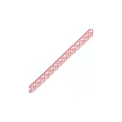 Ruban Dentelle Amélie 15 mm - Rose Corail