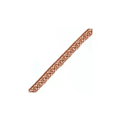 Ruban Dentelle Amélie 15 mm - Rouille