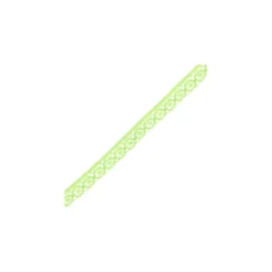 Ruban Dentelle Amélie 15 mm - Vert Anis