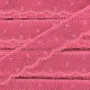 Ruban Dentelle festonnée Point d'esprit - rose fushia